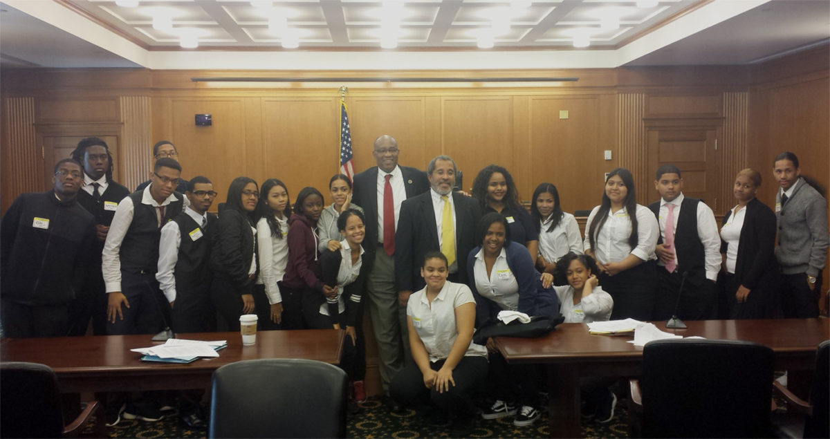 Justice Sotomayor Speaks To High School Law Cluster Students